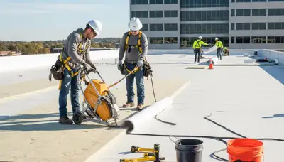 Commercial roofing in Oklahoma City, OK for weather-ready protection on a business building