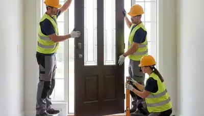 Oklahoma City door installation by FX Remodeling & Exteriors for durable, storm-ready home entryways