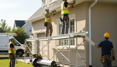 Gutter installation in Oklahoma City, OK for stormwater protection and foundation drainage