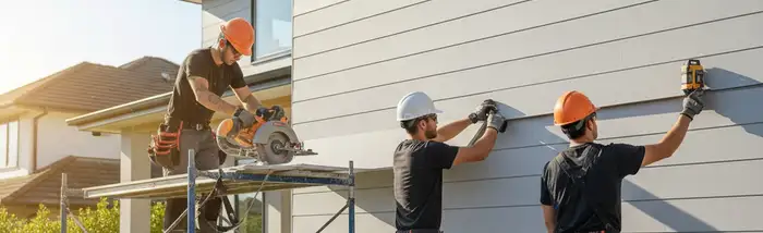 Vinyl siding installation in Oklahoma City, OK for a home exterior hero image
