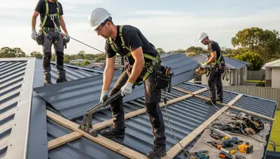 Metal roofing installed in Oklahoma City, OK for storm and hail protection