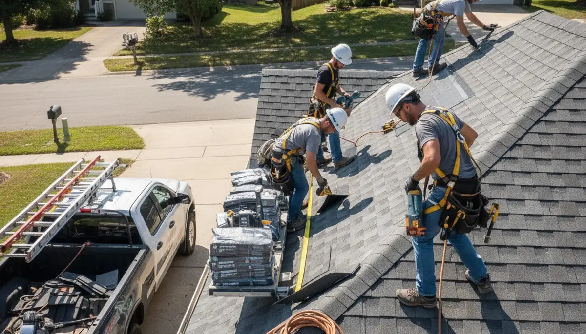 Roof installation for Oklahoma City, OK home by FX Remodeling & Exteriors