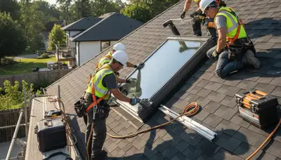 Skylight installation on an Oklahoma City, OK home by FX Remodeling & Exteriors