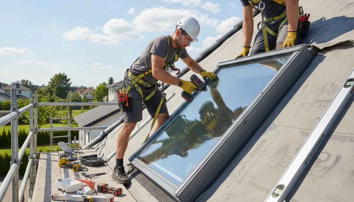 Skylight installation on Oklahoma City, OK home by FX Remodeling & Exteriors