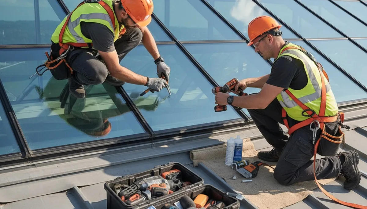 Oklahoma City, OK skylight repair service for leaks, cracks, and storm damage by FX Remodeling & Exteriors