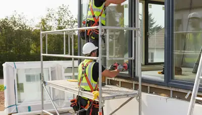 Window installation in Oklahoma City, OK for a siding and exterior remodeling business